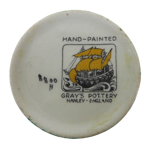19 - A large mixed group of floral teawares, predominantly Gray's Pottery. (32, 1 box)