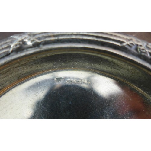 52 - Four pieces of Victorian and later silver, comprising a George V circular form lidded pot, engine tu... 