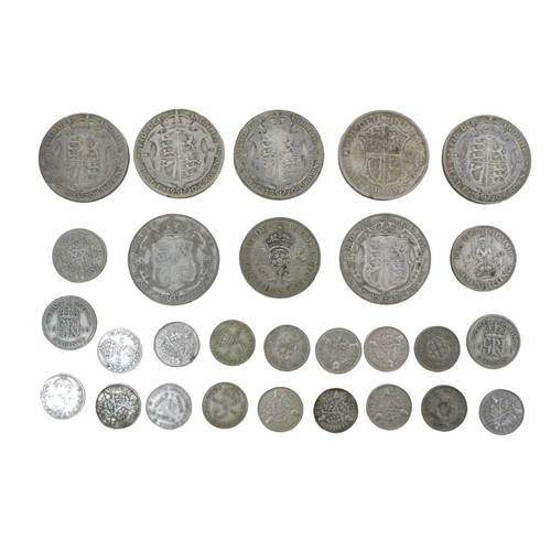 112 - A collection of Victorian and later coinage, including 2.1toz of pre 1920 coins, and 2.3toz of pre 1... 