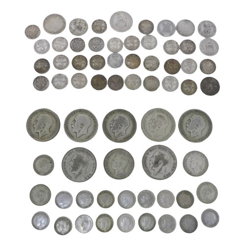 112 - A collection of Victorian and later coinage, including 2.1toz of pre 1920 coins, and 2.3toz of pre 1... 