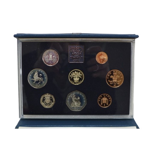 155 - Nineteen United Kingdom proof coin sets, four 1983 sets, four 1984 sets, two 1985 sets, four sets of... 
