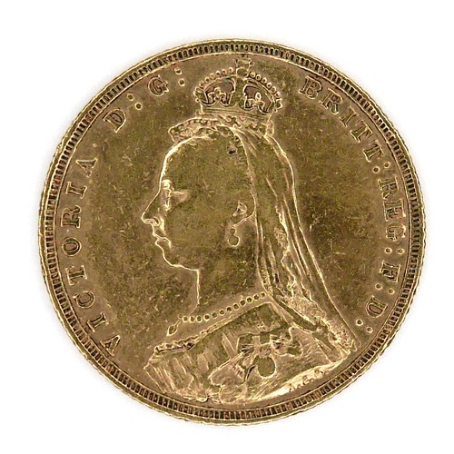 178 - A Victoria Jubilee Head gold sovereign, 1889.