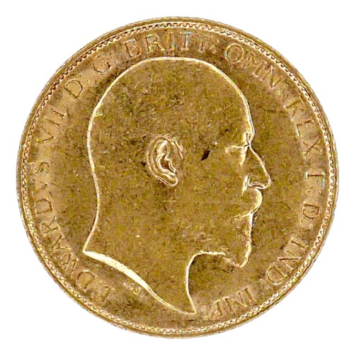 162 - An Edward VII gold half sovereign, 1907.