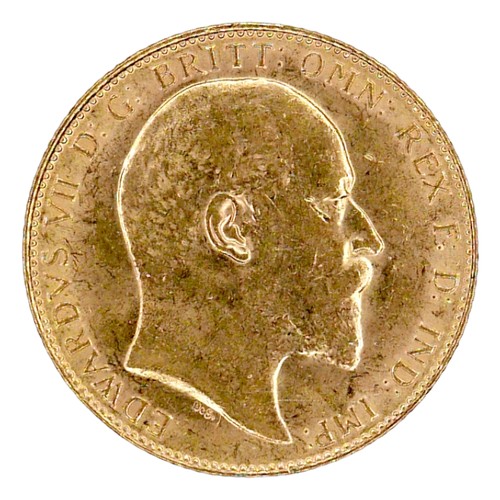 173 - An Edward VII gold sovereign, 1910.