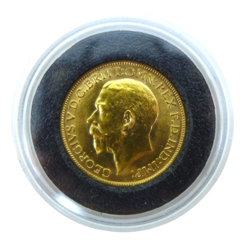 169 - A George V gold sovereign, 1912.