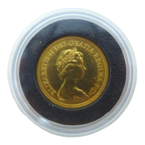 170 - An Elizabeth II gold sovereign, 1981.