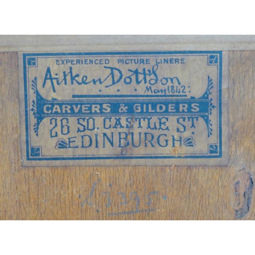 150 - Two Arts Society prints, after Old Masters, Titian and Vermeer, picture of gentleman, 57.5 by 50, fr... 