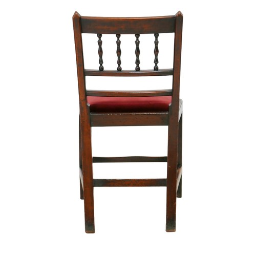 286 - A set of eight 19th century mahogany dining chairs, including two carvers, all with drop in seat uph... 