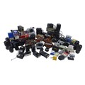 A large collection of cameras, lenses and accessories, including Kodak, Canon, Sirus and other makes... 