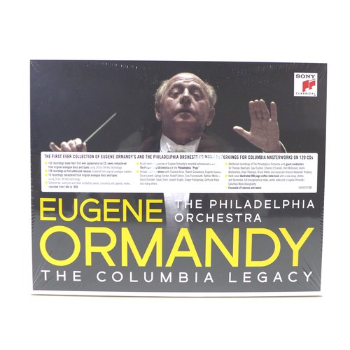 129 - Eugene Ormandy: 'The Columbia Legacy' with the Philadelphia orchestra, 120 CDs, sealed.