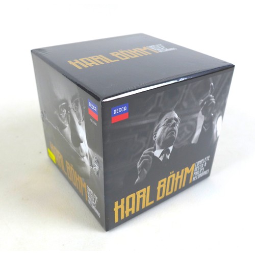 120 - Karl Bohm: Complete Decca & Philips recordings, 26 CD boxset with 4 Blu-Ray discs, sealed.