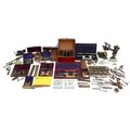 A collection of 19th and 20th century jewellers and watch maker's tools, including a Rolex opener, s... 
