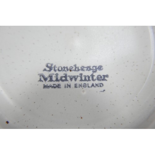 15 - A Stonehenge Midwinter Sun pattern  part dinner service, over 70 pieces, including a coffee pot, mil... 