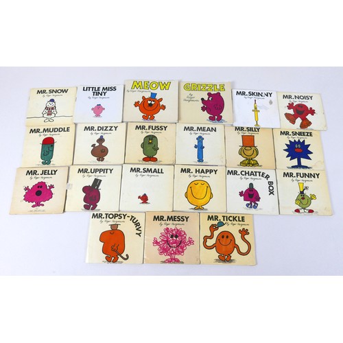 67 - A collection of vintage children's books, including nineteen Mr Men and Little Miss books, Battle an... 