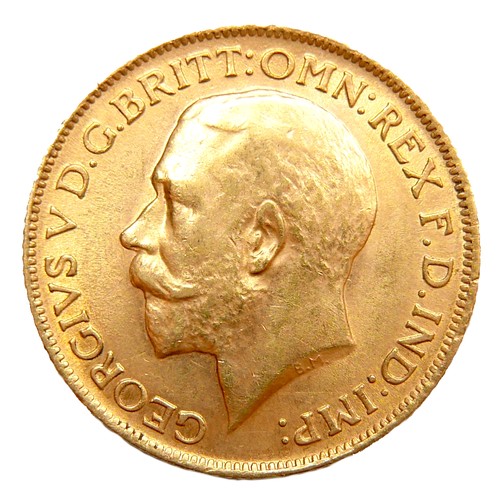 84 - A George V gold sovereign, 1912.