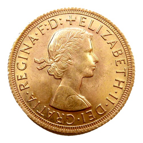 86 - An Elizabeth II gold sovereign, 1965.