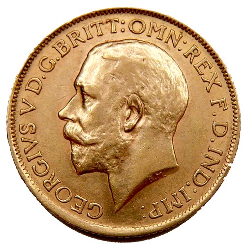 88 - A George V gold sovereign, 1915.