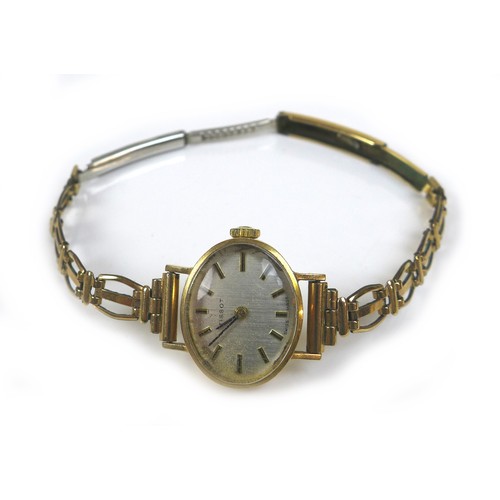 120 - Two 9ct gold cased ladies' watches, both with yellow metal bracelets, together with three pairs of 9... 