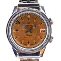 A vintage Enicar Automatic Sherpa Super-Divette stainless steel gentleman's wristwatch, circa 1960, ... 