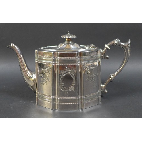 49 - A small group of silver and silver plated items, including a cased set of six silver handled butter ... 