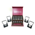 A Danbury Mint cased set 'The Last of the Sixpences', all with plastic capsules and certificates, to... 
