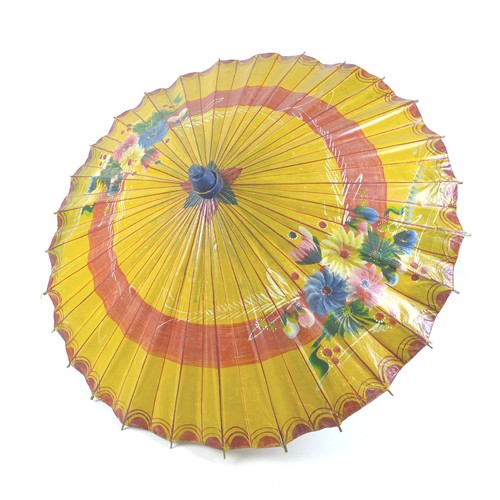 97 - A group of vintage umbrellas, including an early 20th century ladies umbrella with mother of pearl h... 