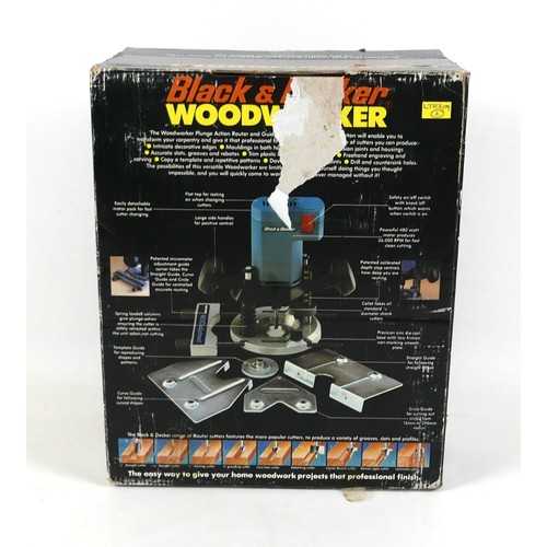 70 - A vintage Black & Decker Woodworker, model DN66, purchased 1983, boxed.