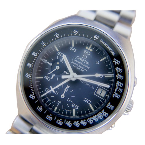 105 - An Omega Speedmaster Professional Mark IV stainless steel cased gentleman's chronograph automatic wr... 