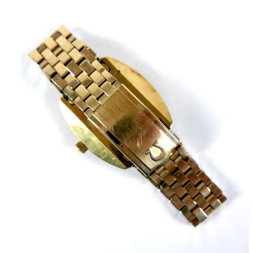 102 - An Omega Seamaster Cosmic Automatic gold plated gentleman's wristwatch, circa 1970s, ref. 166022-TOO... 