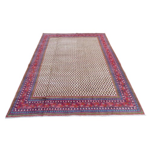 396 - An Araak rug, 311 by 218cm.