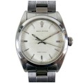 A Rolex Oyster Precision gentleman's stainless steel wristwatch, ref. 6427, circa 1970, cream dial w... 