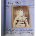 A Victorian photographic album of Falkingham Kesteven County prison inmates, dating from 1870, title... 