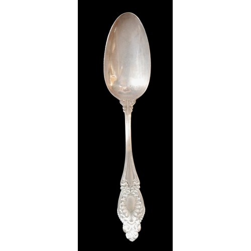 40 - A collection of silver flatware, including a Lily pattern sauce ladle, Whiting Manufacturing Company... 