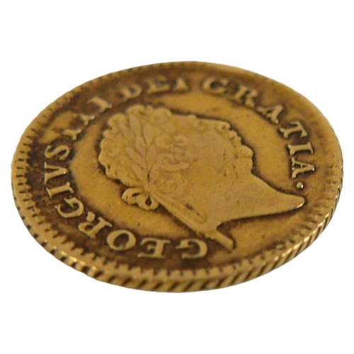 83 - A George III gold third guinea, 1798, obverse with laureate portrait of King George III right, rever... 