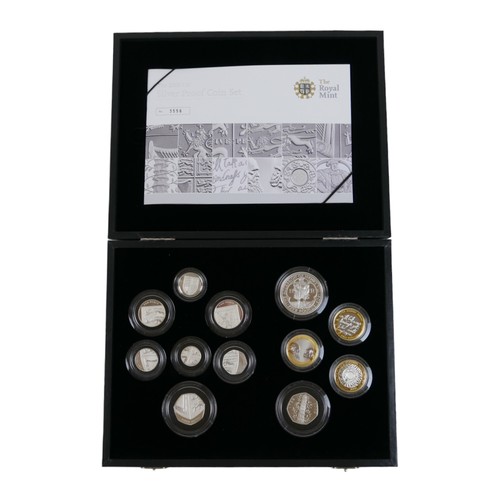 94 - A Royal Mint 2009 Silver Proof twelve coin set, no 3556, including a rare 2009 Kew Gardens 250th Ann... 