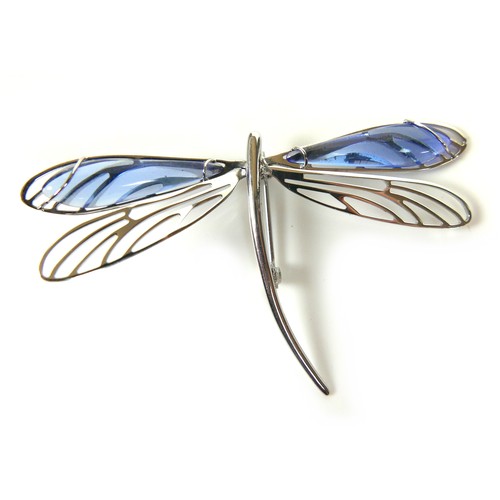 Lalique store dragonfly brooch