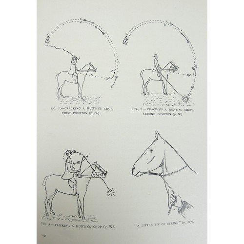 198 - Pink and Scarlet or Hunting as a school for Soldiering by Major E.A.H. Alderson, with illustrations ... 