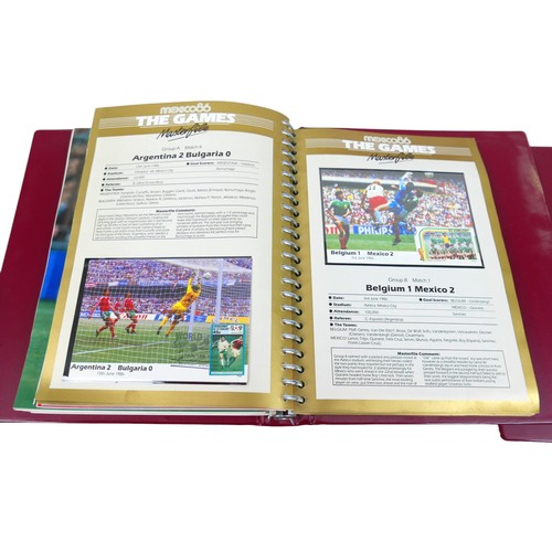 205 - A collection of sporting stamp albums  and ephemera, including three albums of first day covers, a 1... 