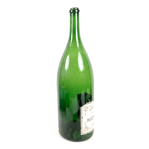 250 - An empty Moet & Chandon Salmanazar or Jeroboam of Brut Imperial Champagne, circa 1960, 18.5 by 64.5c... 