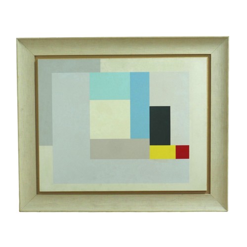 391 - After Ben Nicholson (1894-1982): well framed abstract print from the Tate Shop, frame size 80cm by 6... 