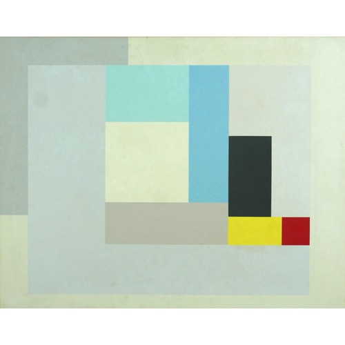 391 - After Ben Nicholson (1894-1982): well framed abstract print from the Tate Shop, frame size 80cm by 6... 