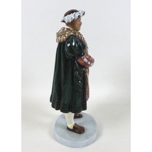 64 - A group of Royal Doulton Limited Edition figurines, modelled as Henry VIII and his six wives HN323, ... 