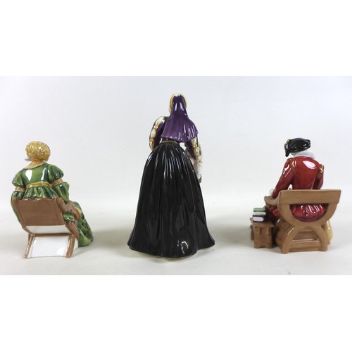 64 - A group of Royal Doulton Limited Edition figurines, modelled as Henry VIII and his six wives HN323, ... 