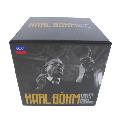 326 - Karl Bohm: Complete Decca & Philips recordings, 26 CD boxset with 4 Blu-Ray discs, sealed.