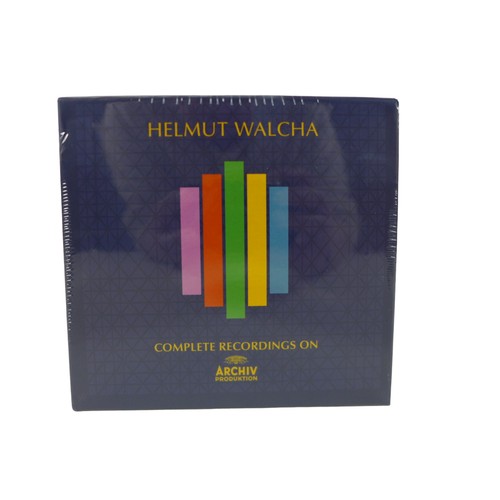 325 - Helmut Walcha: Complete recordings on Archiv Produktion, 32 CD boxset, sealed.