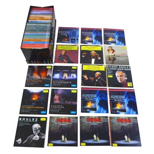 328 - Boulez The Conductor: Complete Recordings, 83 CDs plus 4 Blu-Ray discs, in presentation box.