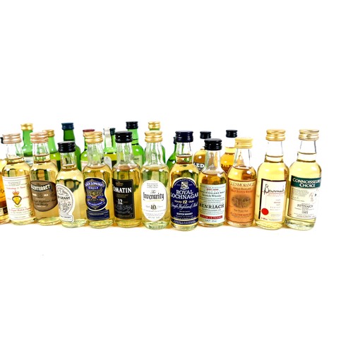 136 - A collection of single malt whisky miniatures (30)