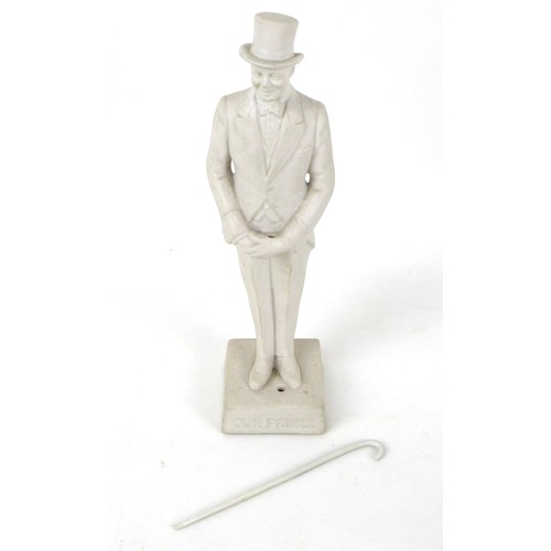 172 - A collection of six Edward VIII commemorative wares, including a Bryan Baker bisque figurine 'Our Pr... 