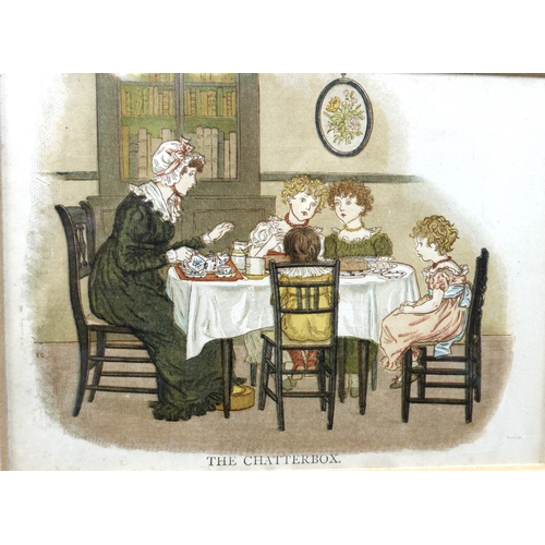 397 - A collection of six children’s prints, 19th and early 20th century, to include Louis Wain bookplate,... 