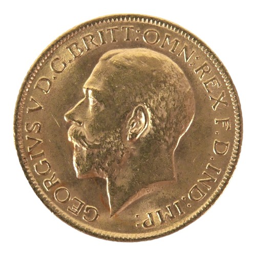 103 - A George V gold sovereign, 1914.